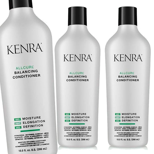 Kenra Allcurl Balancing Conditioner 10 oz - Pack of 3 - Usa Pro Hair