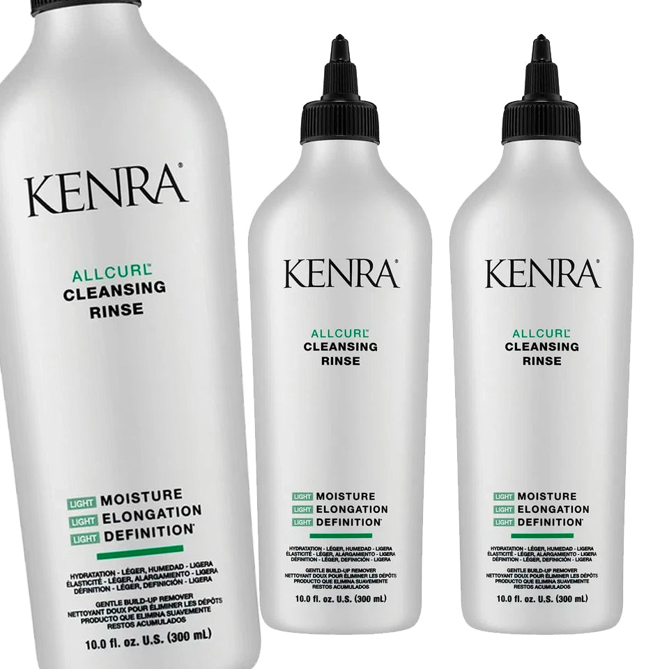 Kenra Allcurl Cleansing Rinse 10 oz - Pack of 3 - Usa Pro Hair