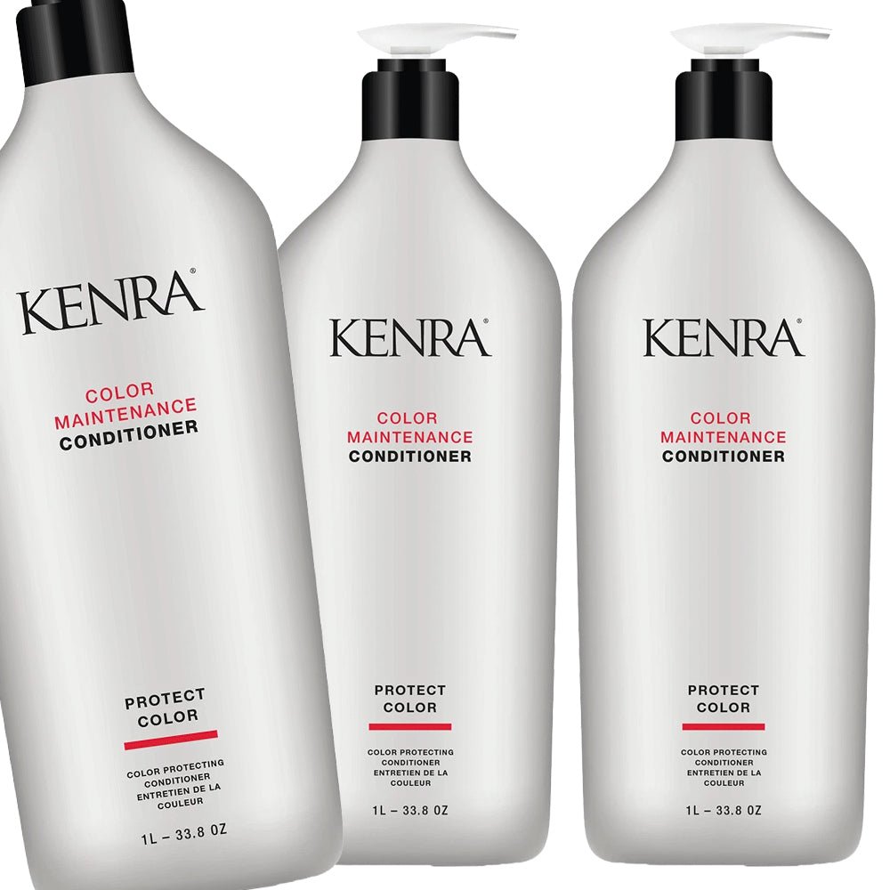 Kenra Color Maintenance Conditioner 33.8 oz - Pack of 3 - Usa Pro Hair