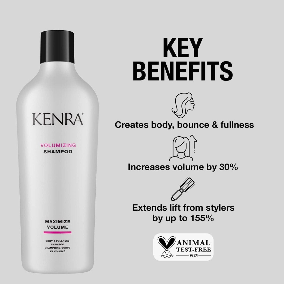 Kenra Volumizing Shampoo 10oz - Usa Pro Hair