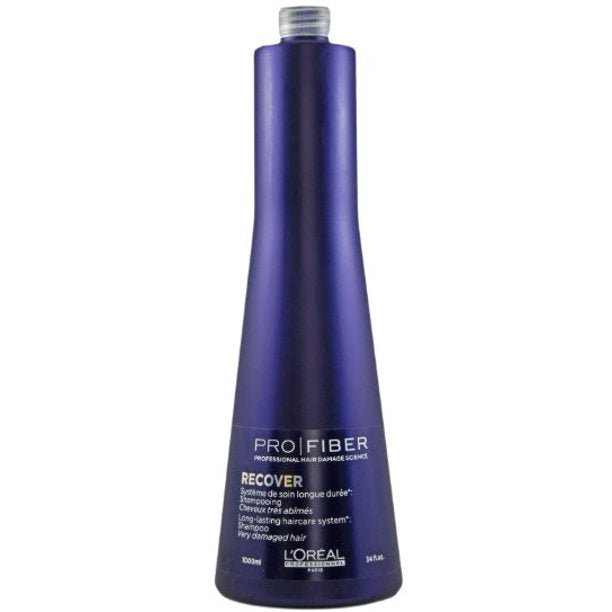 L’Oréal Pro Fiber Recover Shampoo 33.8 oz - Pack of 2 - Usa Pro Hair
