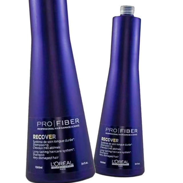 L’Oréal Pro Fiber Recover Shampoo 33.8 oz - Pack of 2 - Usa Pro Hair