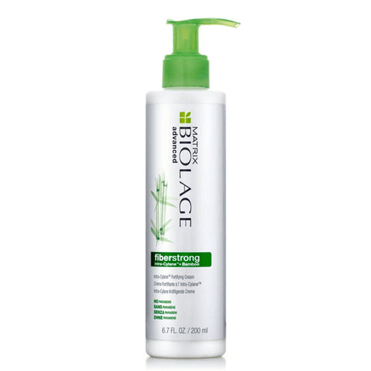 Matrix Biolage Fiberstrong Intra - Cylane + Bamboo Fortifying Cream 6.7 Oz - Usa Pro Hair