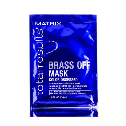 Matrix Total Results Brass Off Neutralization Face Mask 1 oz - Usa Pro Hair