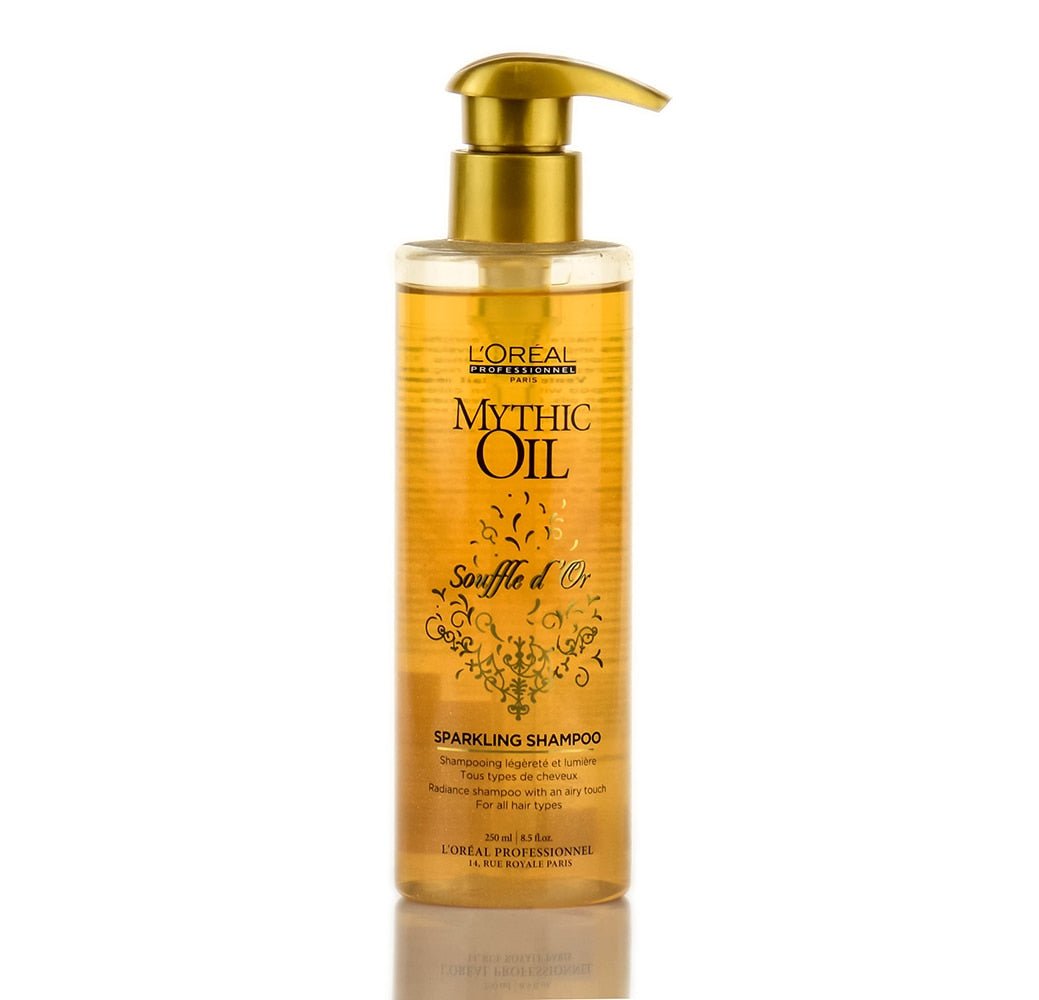 Mythic Oil Souffle D'Or Sparkling Shampoo, By L'Oreal Paris - 8.5 Oz Shampoo - Usa Pro Hair