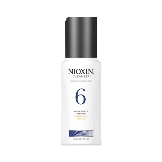 Nioxin Cleanser Shampoo 6 Noticeable Thinning 1.7oz Travel Size - Usa Pro Hair