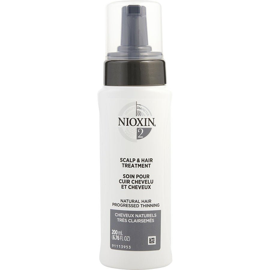 Nioxin Scalp & Hair Leave - In Treatment System 2 (Fine/Progressed Thinning, Natural Hair) 6.76oz - Usa Pro Hair