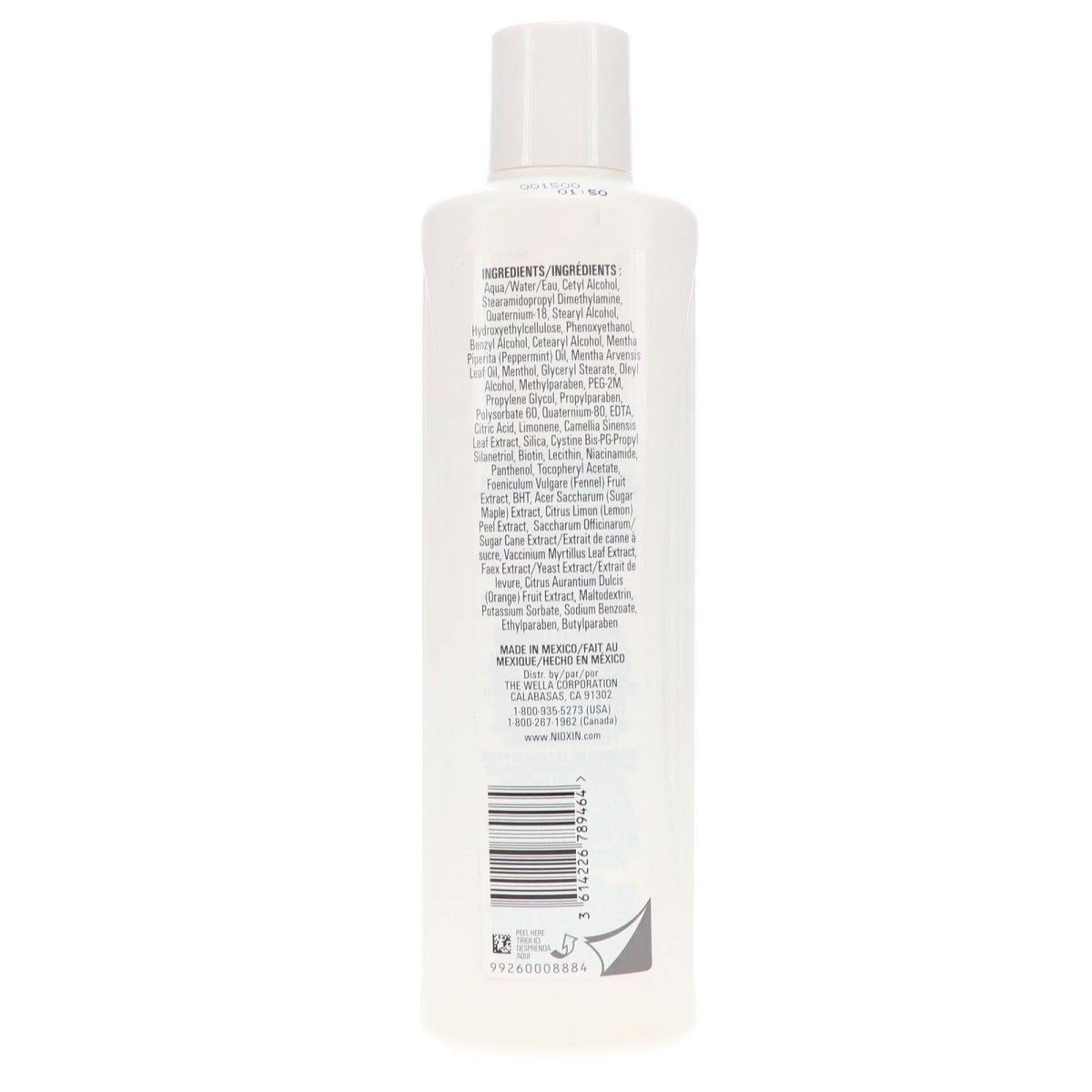 Nioxin System 3 Scalp Therapy Conditioner for Color Treated Hair 10.1 oz - Usa Pro Hair