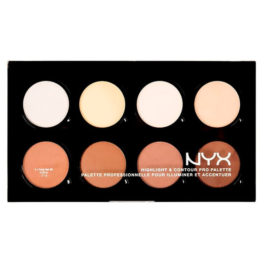 NYX Professional Makeup Highlight & Contour Pro Palette - Usa Pro Hair