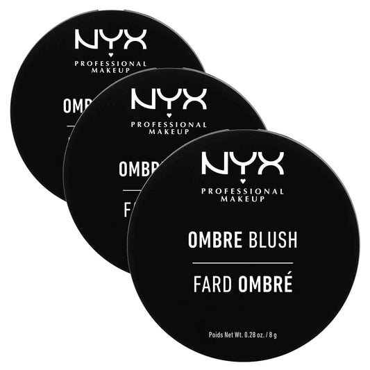 NYX Professional Makeup Ombre Blush Soft Flush Ob07 - Pack of 3 - Usa Pro Hair