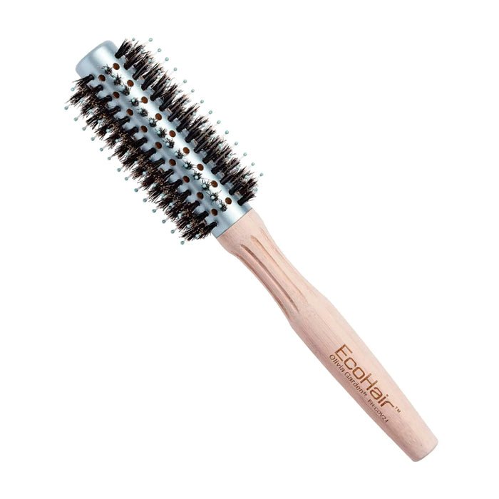 Olivia Garden 2 1/4 | 720 - EHCOV24 | EcoHair Combo Vent Round Bamboo Hair Brush - Usa Pro Hair