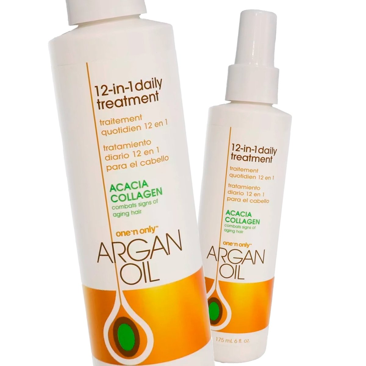 One N Only Argan Oil 12 - In - 1 Daily Treatment, 6 oz - Pack of 2 - Usa Pro Hair