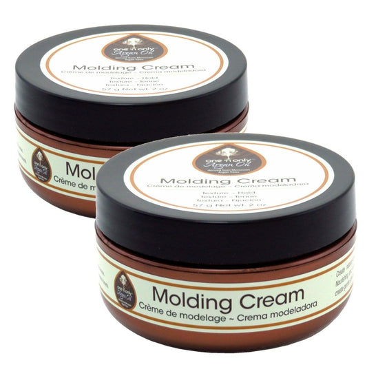 One 'n Only Argan Oil Hair Molding Cream 2 Oz - Pack of 2 - Usa Pro Hair
