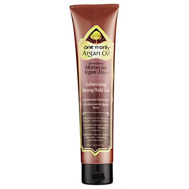 One N Only Argan Oil Volumizing Strong Hold Gel, 5.3 Oz - Usa Pro Hair