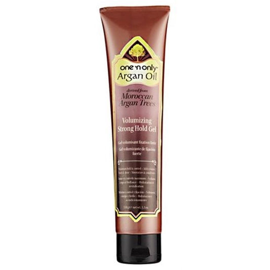 One N Only Argan Oil Volumizing Strong Hold Gel, 5.3 Oz - Usa Pro Hair