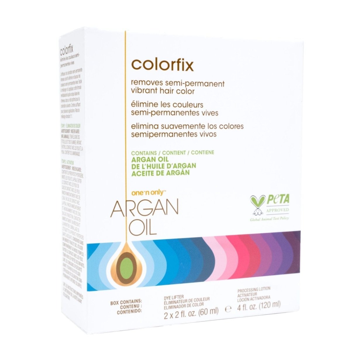 One 'n Only Colorfix Semi - Permanent Color Remover with Argan Oil - Usa Pro Hair