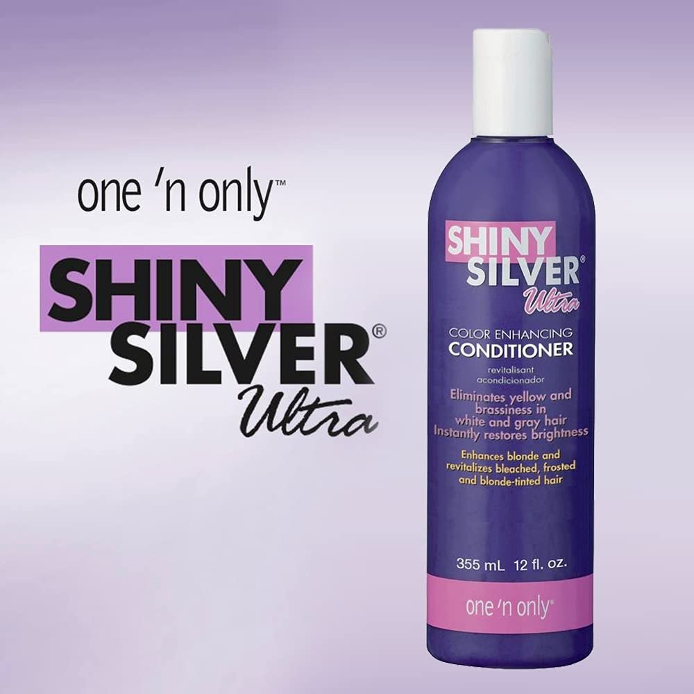 One 'n Only Shiny Silver Ultra Color - Enhancing Conditioner 12 fl. oz. - Usa Pro Hair