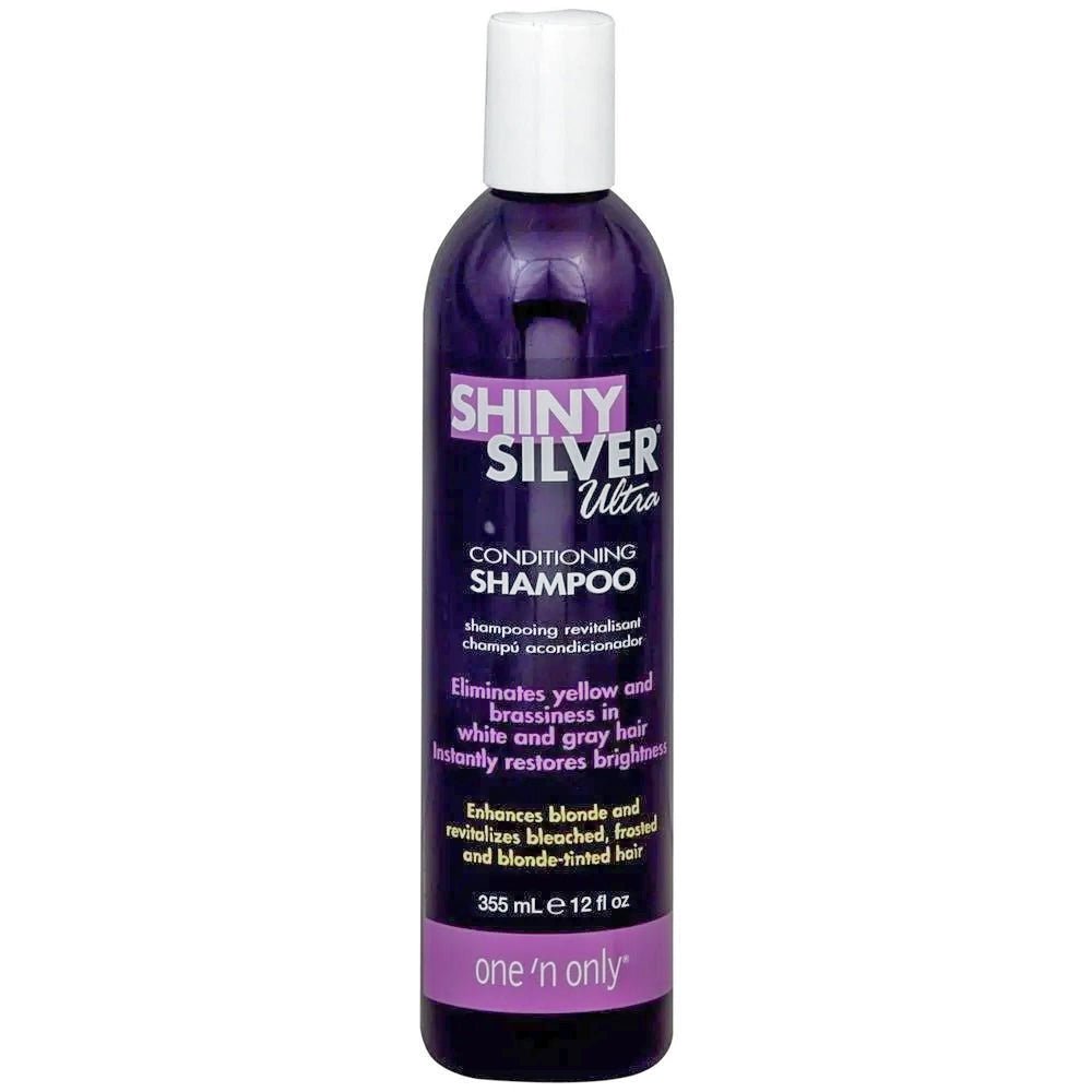 One N Only Shiny Silver Ultra Conditioning Shampoo, 12 Oz - Usa Pro Hair