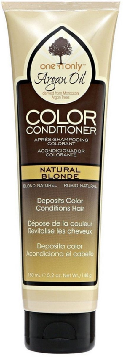 One'N Only Argan Oil Condition Color Natural Blonde 5.2 oz - Usa Pro Hair