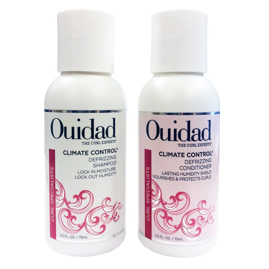 Ouidad Climate Control Defrizzing Shampoo and Conditioner 2.5 Fl. Oz. - Usa Pro Hair