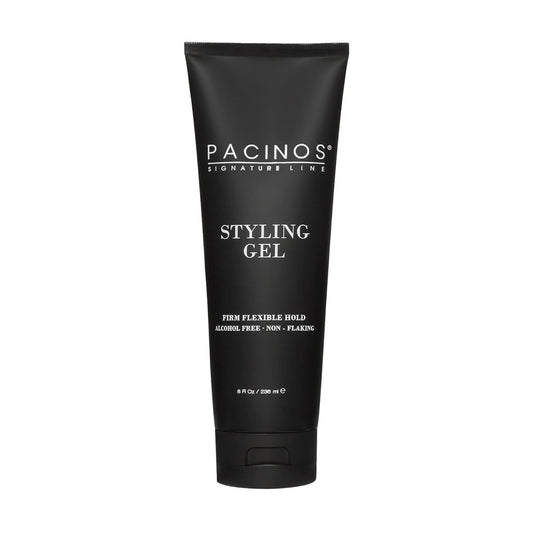 Pacinos Styling Gel Medium Shine All Day Hold, All Hair Types, 8 fl. oz - Usa Pro Hair