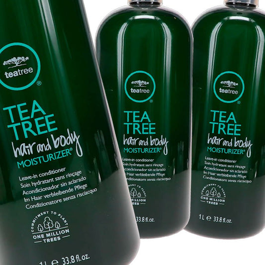 Paul Mitchell Tea Tree Hair and Body Moisturizer 33.8 oz - Pack of 3 - Usa Pro Hair