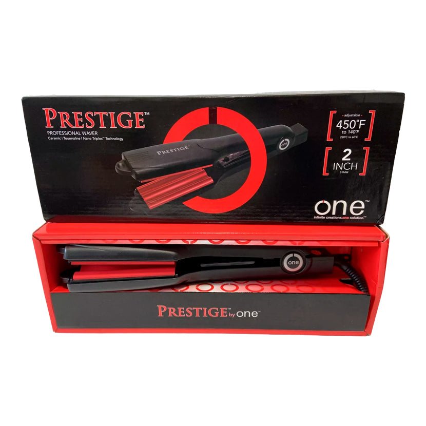 Prestige One Professional Hair Waver 2" Wide Tri - Layer Pro Styling Curling Iron - Usa Pro Hair