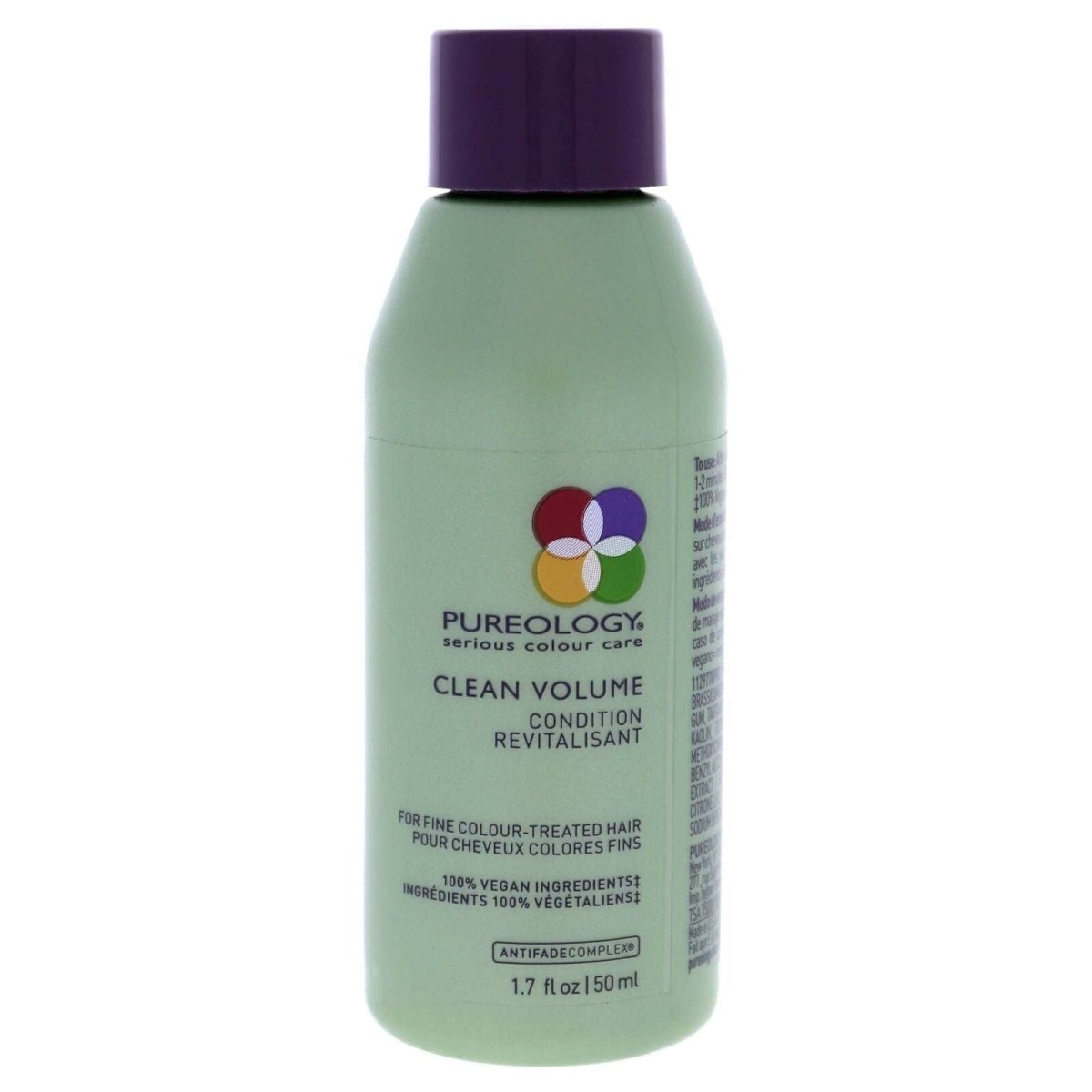 Pureology Clean Volume Conditioner 1.7 oz Travel Size - Usa Pro Hair