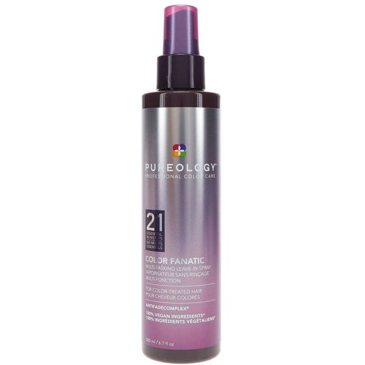 Pureology Color Fanatic Multi Tasking Leave In Spray 21, 200 ml / 6.7 fl. oz - Usa Pro Hair