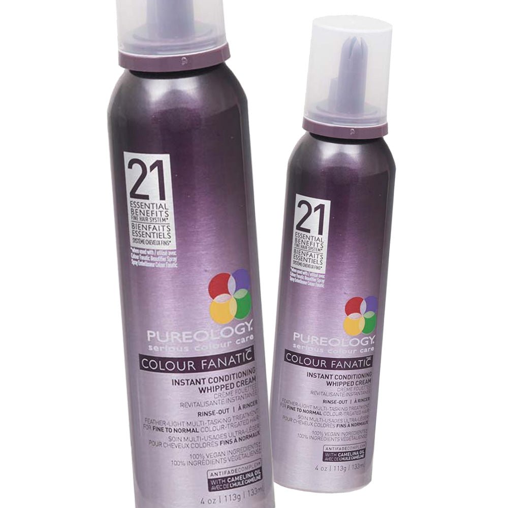 Pureology Colour Fanatic Instant Conditioning Whipped Cream 4 oz - Pack of 2 - Usa Pro Hair