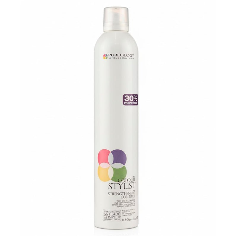 Pureology Colour Stylist Strengthening Control Hairspray 14 oz - Usa Pro Hair