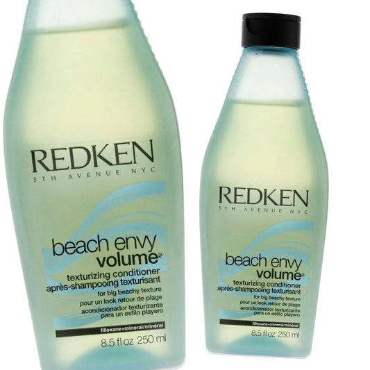 REDKEN Beach Envy Volume Texturizing Conditioner, 8.5 fl oz (Pack of 2) - Usa Pro Hair