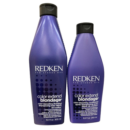 Redken Color Extend Blondage Shampoo and Conditioner 10.1/8.5 Oz - Usa Pro Hair