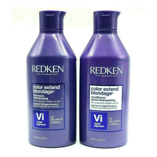 Redken Color Extend Blondage Shampoo & Conditioner 16.9 oz DUO - Usa Pro Hair