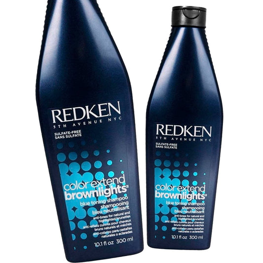 Redken Color Extend Brownlights Blue Shampoo 10.1 oz - Pack of 2 - Usa Pro Hair