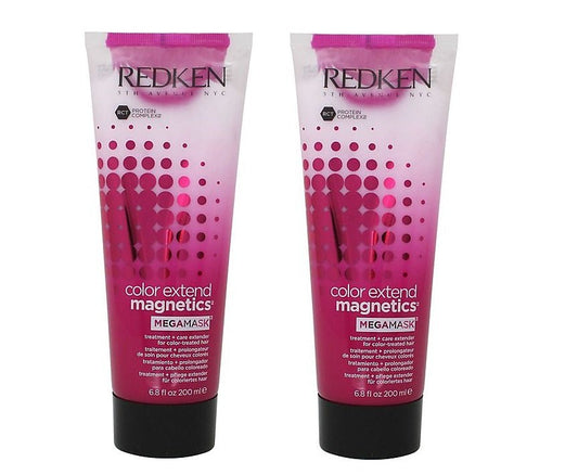 Redken Color Extend Magnetics MegaMask, 6.8oz (Pack of 2) - Usa Pro Hair