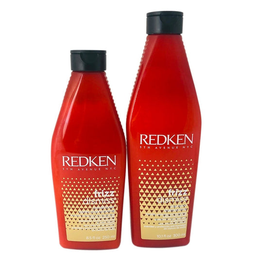 Redken Frizz Dismiss Shampoo and Conditioner Duo 8.5 OZ - 10.1 OZ - Usa Pro Hair