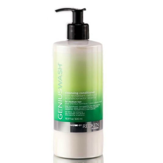 Redken Genius Wash Cleansing Conditioner for Medium Hair (16.9 oz) - Usa Pro Hair