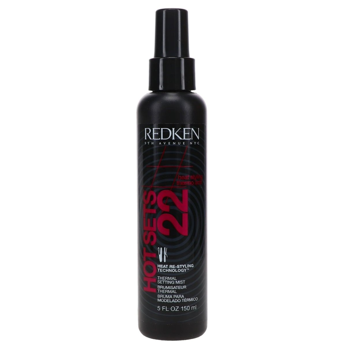 Redken Hot Sets 22 Thermal Setting Mist Unisex Mist 5oz - Usa Pro Hair