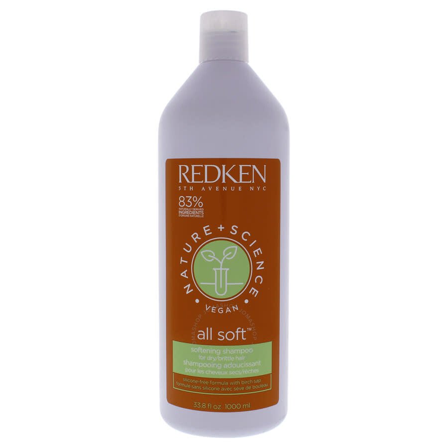 REDKEN Nature Plus Science Vegan All Soft Shampoo Unisex - 33.8 - Usa Pro Hair