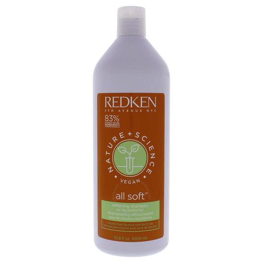 REDKEN Nature Plus Science Vegan All Soft Shampoo Unisex - 33.8 - Usa Pro Hair