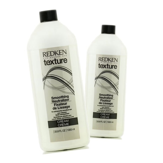 Redken Texture Smoothing Neutralizer Cream 33.8 oz - Pack of 2 - Usa Pro Hair