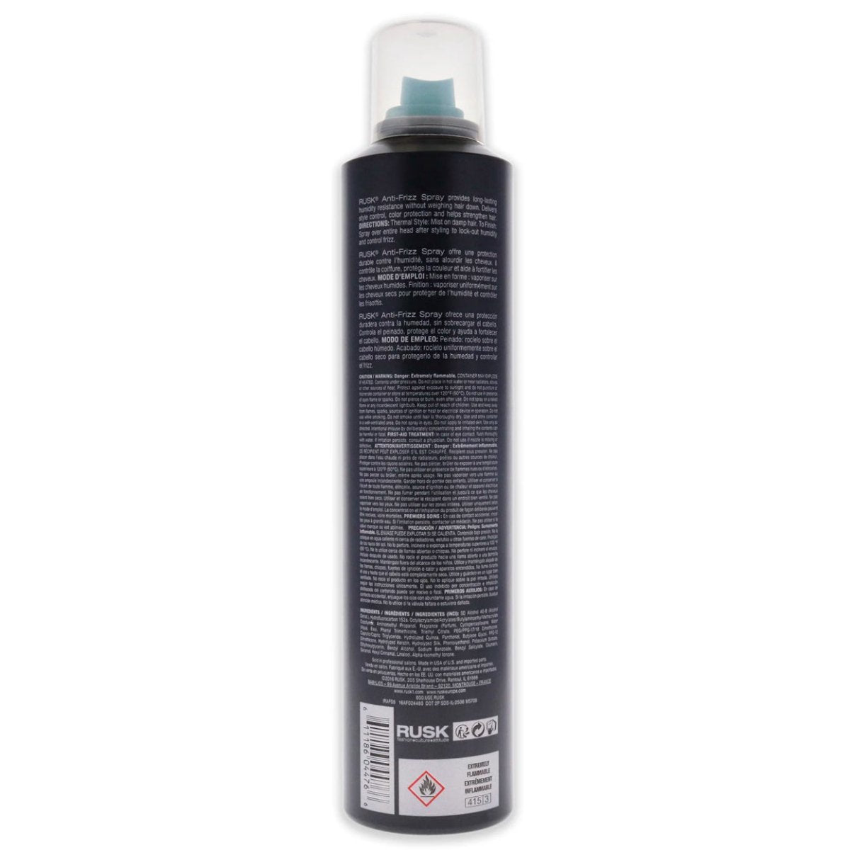 Rusk Anti - Frizz Spray by Rusk for Unisex 8oz - Pack of 2 - Usa Pro Hair