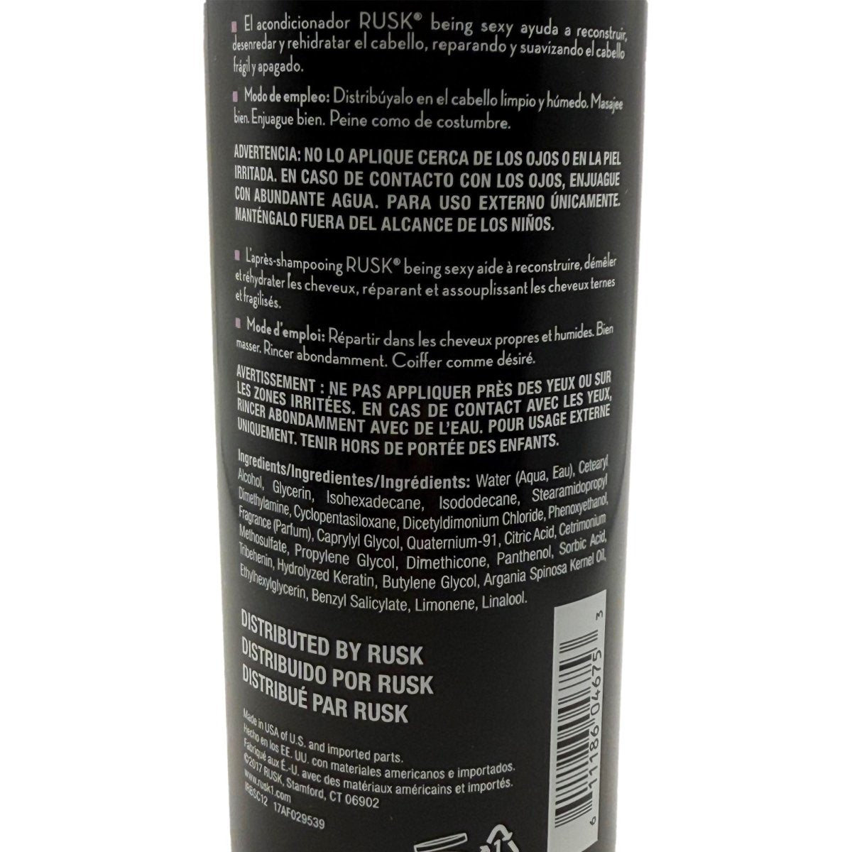 Rusk Being Sexy Conditioner 12oz - Usa Pro Hair