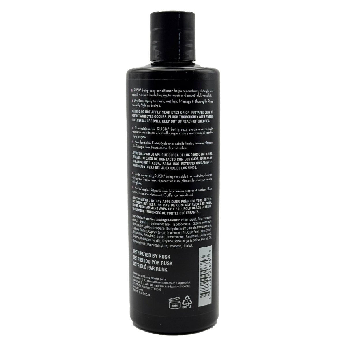 Rusk Being Sexy Conditioner 12oz - Usa Pro Hair