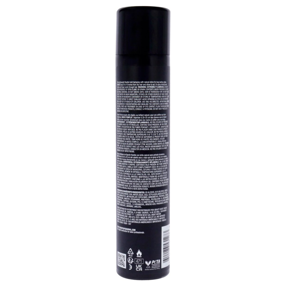 Rusk Brushable Hairspray 10 oz - Usa Pro Hair