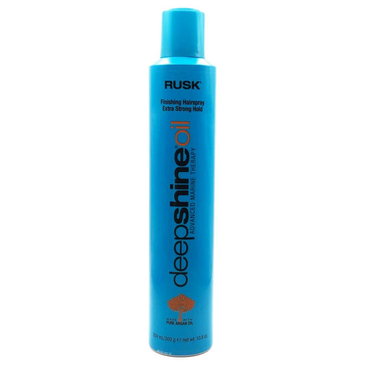 Rusk Deepshine Oil Finishing Hairspray Extra Strong Hold 10 oz - Usa Pro Hair