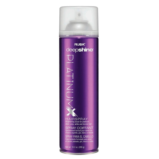 Rusk Deepshine PlatinumX Hairspray 10.2 oz - Usa Pro Hair