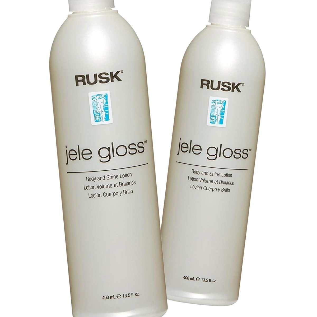 Rusk Designer Jele Gloss Bodifying Lotion 13.5 Oz (Pack of 2) - Usa Pro Hair