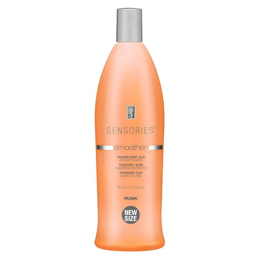 Rusk Sensories Anti - Frizz Smoothing Shampoo Passion Flower Aloe Large 35oz - Usa Pro Hair